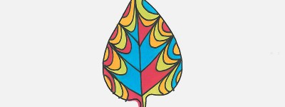 5～6岁画画一等奖 超简单儿童画树叶的画法