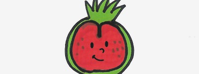 火龙果画画详细过程 漂亮入门儿童画火龙果的画法