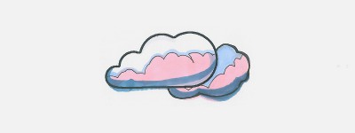 9~12岁优秀儿童画步骤 简单又好看入门简笔画云朵的画法