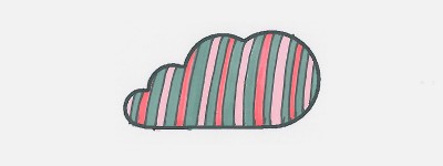 9~12岁幼儿手绘画图解一等奖 创意入门简笔画云彩的画法