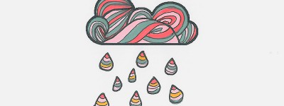 3岁儿童美术作品 超萌简笔画云朵怎么画