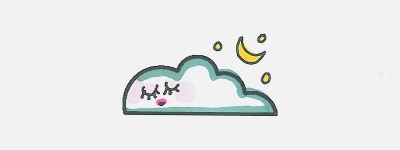 云彩手绘画作品一等奖 一步一步儿童画云朵的画法