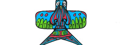 5岁优秀美术图片 实用儿童画风筝怎么画