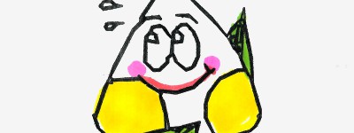 11岁小朋友手绘画图解 漂亮简笔画粽子的画法