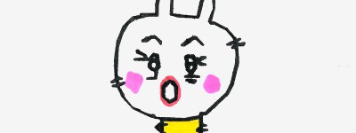 1～6年级中难度图画作品 超简单儿童画兔子怎么画