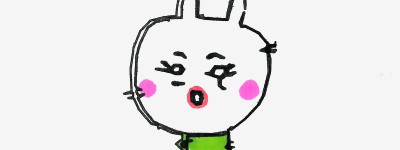 9～12岁优秀手绘画 实用儿童画兔子的画法