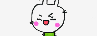 9~12岁手绘画图解 创意儿童画兔子的画法