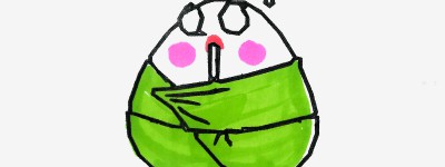 7一9岁幼儿学画图片大全 一步一步入门儿童画粽子怎么画