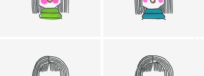 一二三年级小朋友学画图解教程 实用入门简笔画女孩怎么画
