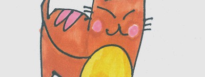 一二三年级幼儿学画详细步骤大全 好看彩色简笔画猫的画法