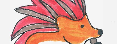 3到5岁儿童美术画详细过程 创意简笔画刺猬的画法