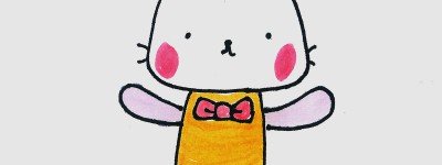 3-6岁画画图片大全 漂亮小学生简笔画兔子怎么画