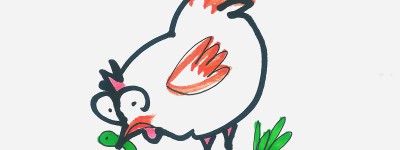 8岁儿童画启蒙教程 色彩小母鸡怎么画最简单