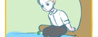 小男孩简笔画