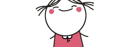 漂亮女孩简笔画
