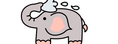 儿童简笔画大象