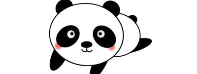 大熊猫宝宝简笔画