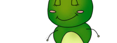 Q版毛毛虫简笔画