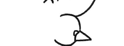 儿童学画简单的鸽子简笔画