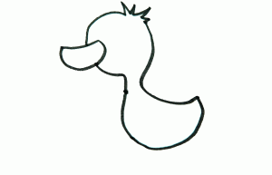 鸭子简笔画大全 怎么画鸭子的画法步骤图解