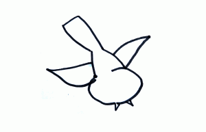 愤怒的小鸟简笔画画法图片步骤
