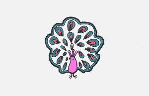 3到5岁孩子儿童画作品第一名 好看儿童画孔雀的画法