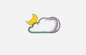 云彩美术画图片 简单又好看彩色简笔画云彩怎么画