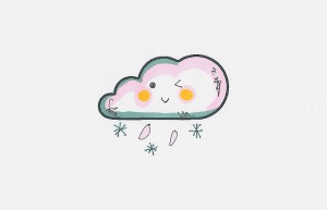六年级云彩手绘画步骤 好看彩色儿童画云彩的画法