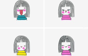 9岁美术画一等奖 超简单入门儿童画女孩的画法