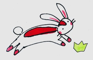 6岁少儿学画图解 创意小学生简笔画兔子怎么画