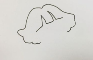 小女孩简笔画可爱又简单