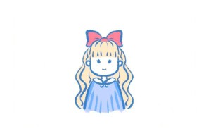 金发女孩画法步骤
