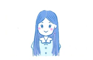 5步画女生画法