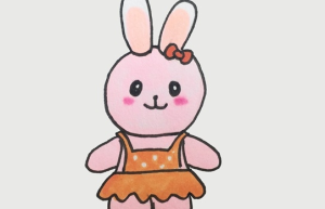 小兔子画法