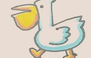 鹈鹕简笔画图片画法