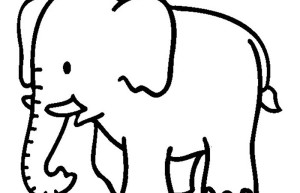 大象简笔画画法步骤