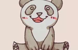 大熊猫简笔画