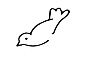 信鸽简笔画