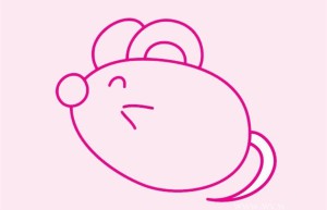老鼠简笔画简单画法