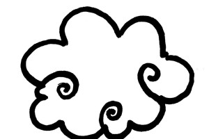 云彩简笔画图片步骤