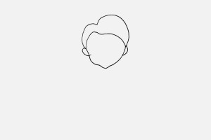 萌萌的小男生简笔画