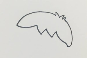 蹦蹦跳跳小男孩怎么画