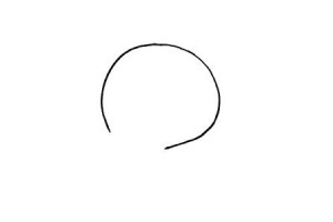 可爱的小黄鸭简笔画