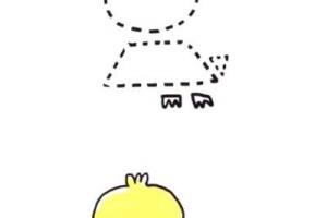小鸭子简笔画图片