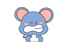 卡通老鼠如何画简笔画简单又可爱