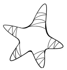 海星简笔画