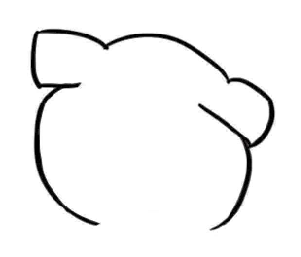 小猪简笔画