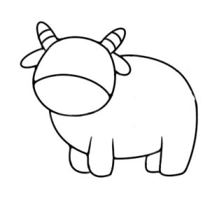 老牛简笔画