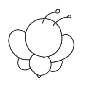 蜜蜂简笔画