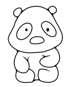 熊猫简笔画